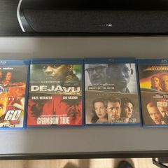 Double feature Blu Rays(unused)