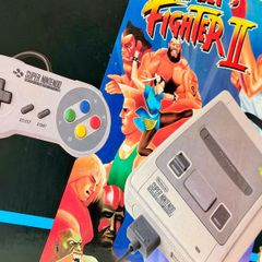 Original Street Fighter 2 Edition Nintendo SNES Console - Boxed and Amazing