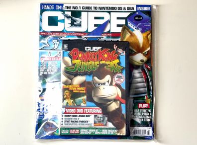 Cube No.42 - Nintendo GameCube Magazine - with Donkey Kong Jungle Beat DVD