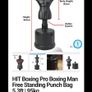 HIT Boxing Pro freestanding punch bag / boxing dummy. Image 2