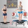 50" Fitness Trampoline Max. Load 250lbs Silent Easy Installation Indoor Exercise Foldable Trampoline for Adults (FREE POSTAGE) Image 4