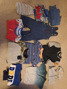 Baby boy clothes bundle 6-9 months