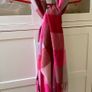 Gorgeous Pink/Red Checked Oversized Scarf Wrap Shawl Pashmina Image 3