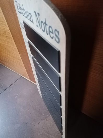Kitchen Notes Board
