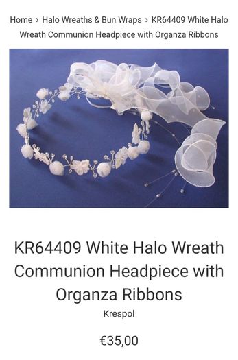 Communion Hair Accessories