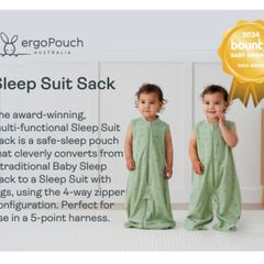 2 ergoPouch Sleeping sacks Age 2-4, depends on height
