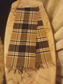 Man's Check Scarf
