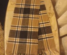 Man's Check Scarf