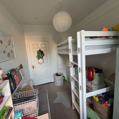 Children's Loft Bed | Solid Beech Wood | 90 x 200 cm