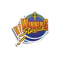 Winning Streak RTE TV Glossy Sticker 2-Pack