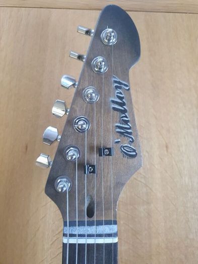 Tobacco burst Tele style electric guitar