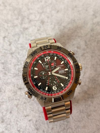 Citizen Red Arrows Navihawk AT8226-59X Full Set