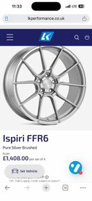 20 inch Ispiri FFR6 Alloys - Set of 4