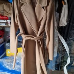 Camel long coat