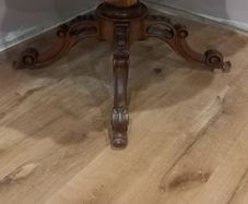 antique table base