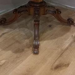 antique table base