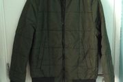 H&amp;M olive green zipped jacket