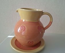 Bandon Pottery Jug & Plate