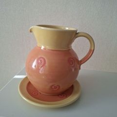Bandon Pottery Jug & Plate