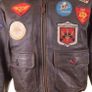 US NAVY Aviator G-1 Bomber Flight Jacket (Rare) Size 40 Image 2