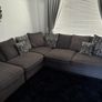 4 Seater Couch with Footstool Image 2