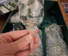 Vintage 6 glasses Eamon Glass Dublin