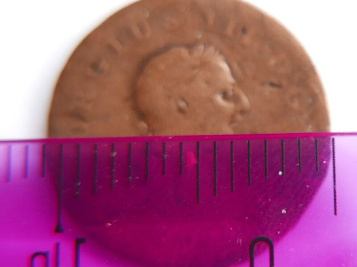 1807 British Copper Halfpenny George III