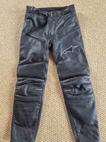 Alpinestar leather trousers
