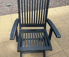 garden chairs x 5