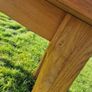 Oak dining table Image 8