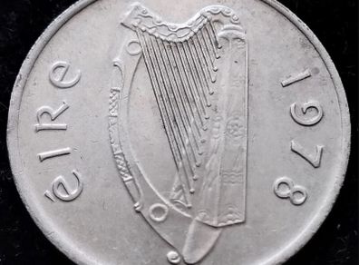 Ireland 1978 | Irish 5p | Five Pence | Bull | KM.22 | High Grade