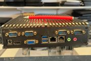 Fanless Industrial Mini PC Intel Core i7-6500U, 8GB, 256GB SSD, Windows 10 Pro RS232 HDMI VGA