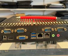 Fanless Industrial Mini PC Intel Core i7-6500U, 8GB, 256GB SSD, Windows 10 Pro RS232 HDMI VGA