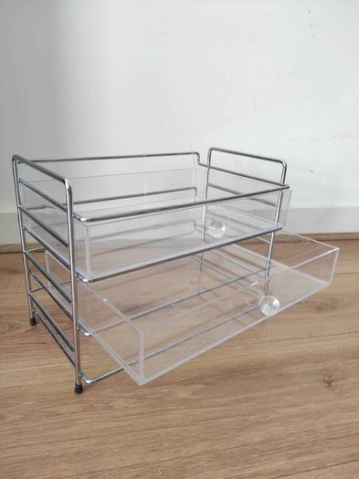 shelf , Makeup Organiser  , Organizer Skin Care Products Jewelry Organizer Finishing Box for Bedroom Bathroom Desktop