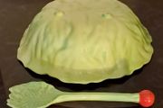 Vintage Carlton Ware Salad Bowl and Salad Server Set.