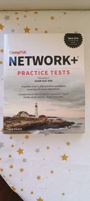 CompTIA Network + practice test book