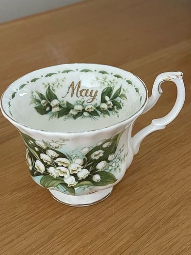 Royal Albert flower of the month May and August