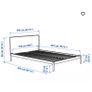 King size bed frame Image 3