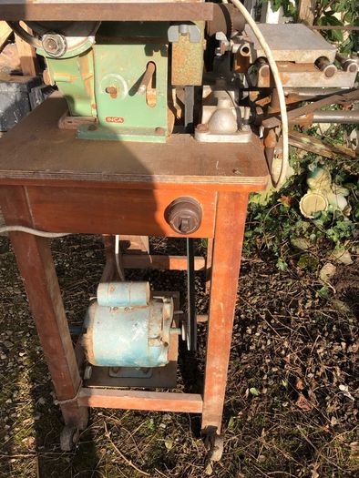 vintage bench saw