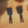Toyota Corolla E11 97-02 Front Driver & Passenger Seat Belt Stalks Image 5