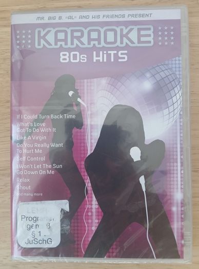 Karaoke 80s Hits DVD - Sealed