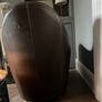 Natuzzi Brown Leather Armchair Image 7