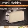 Cream Kettle Toaster and Microwave Image 3