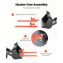 Pallet Forks, 907 kg Clamp on Pallet Forks, 109 cm Total Length Heavy-Duty Quick Attach Tractor Fork Compatible with Tractor Attachments, Loader Bucket, Image 5