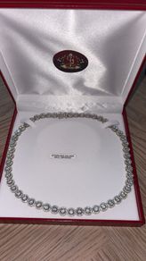 Sterling silver tennis chain