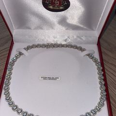 Sterling silver tennis chain