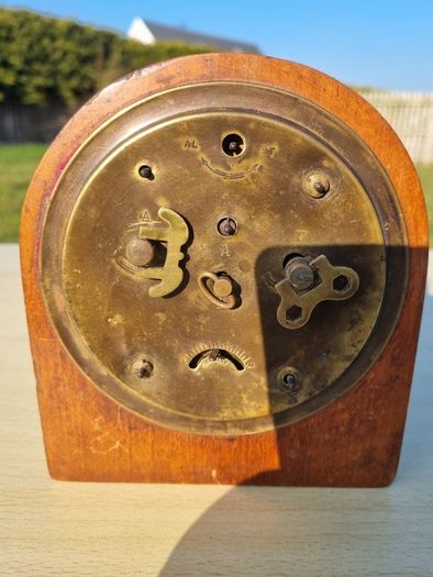 Vintage German Desk Alarm Clock