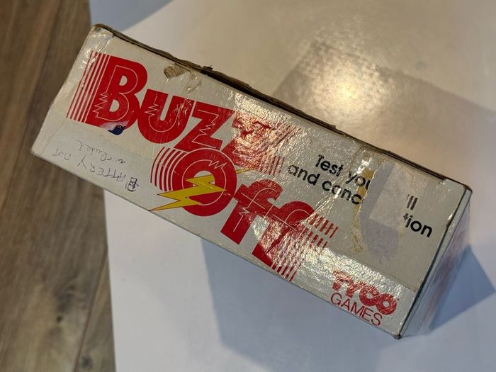 Vintage 1990s TYCO "Buzz Off!" Wire Steady-Hand Buzzer Game (Boxed)