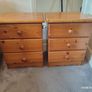 Two bedside chests of drawers Image 2