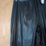 Primark  Faux Leather  Black Trousers. .  S.M -12/14.   B.N.W.T. Image 3